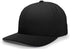 Pacific Headwear Pro-Wool Hook-And-Loop Adjustable Cap (705W), Color 'Black'